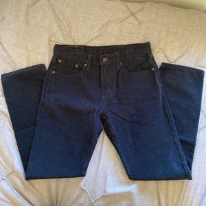 Levi’s 502 Corduroy Black Wash Pants
